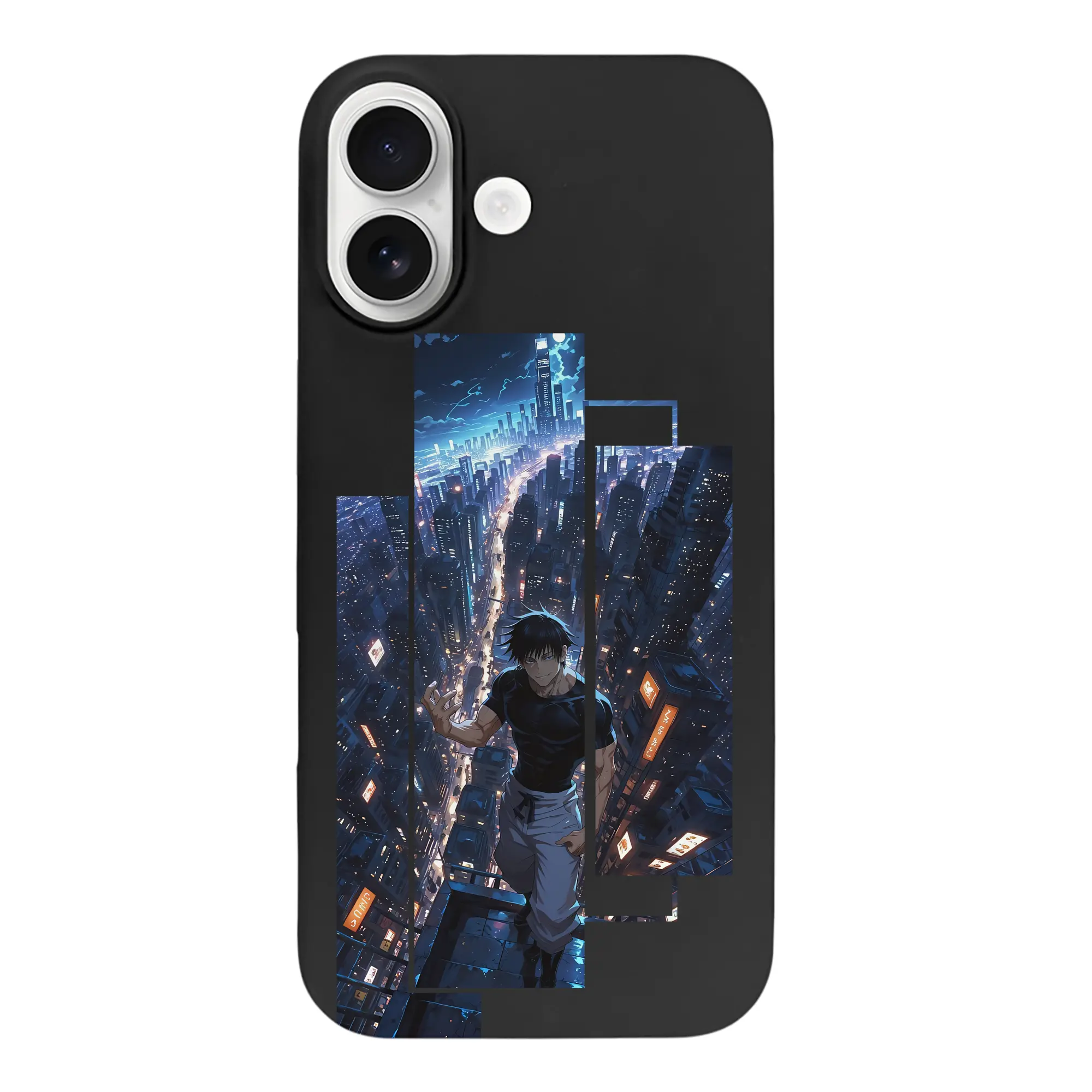 呪術廻戦 グッズ,伏黒 甚爾 - iPhone 17 シリーズ シリコンケース 薄型 耐衝撃 指紋防止 ソフトタッチカバー 精密フィット 傷防止 保護ケース iPhone 17/17 Air/17 Pro/17 Pro Max 対応